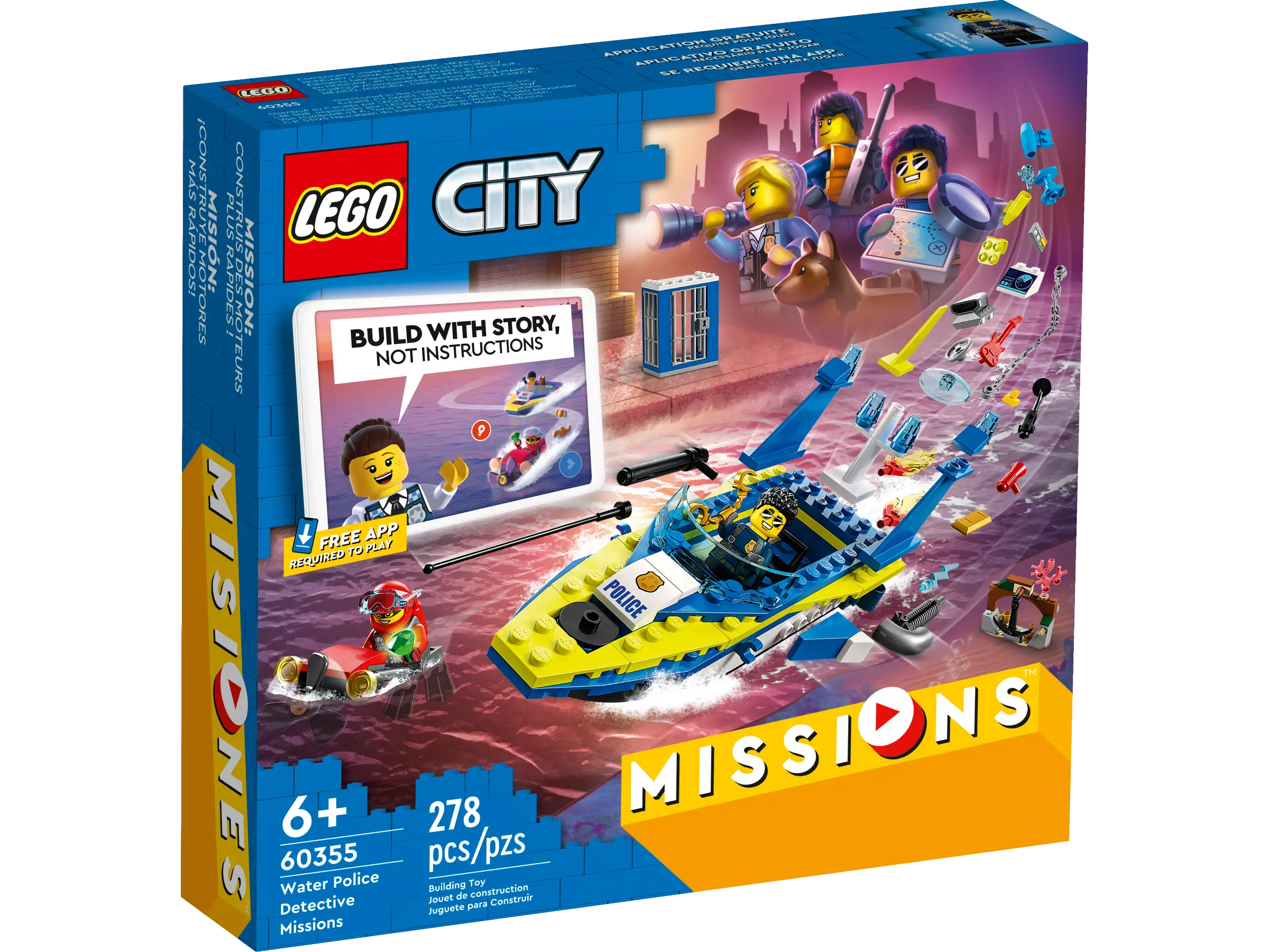 Lego 60355 Mise detektiva pobřežní stráže