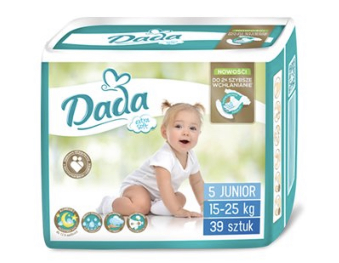 DADA EXTRA SOFT VEL. 5, 15-25KG, 39KS