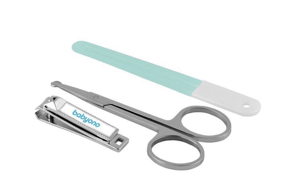 BABYONO SET - DĚTSKÁ MANIKÚRA - MINT