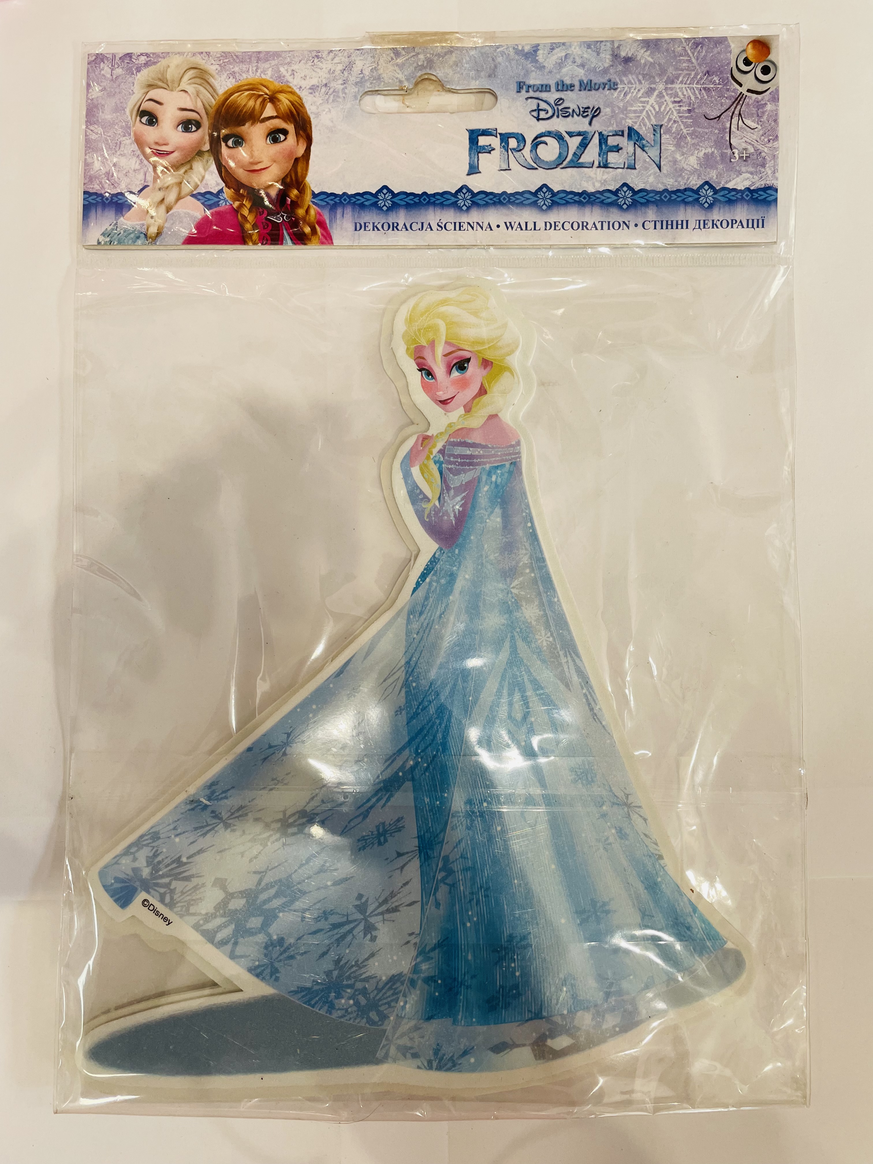 3D Pěnová dekorace na zeď Elsa