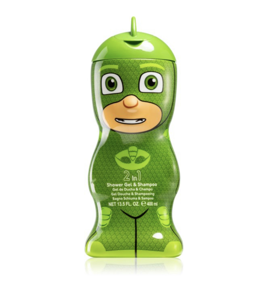 PJ Masks Gekko jemný sprchový gel a šampon pro děti