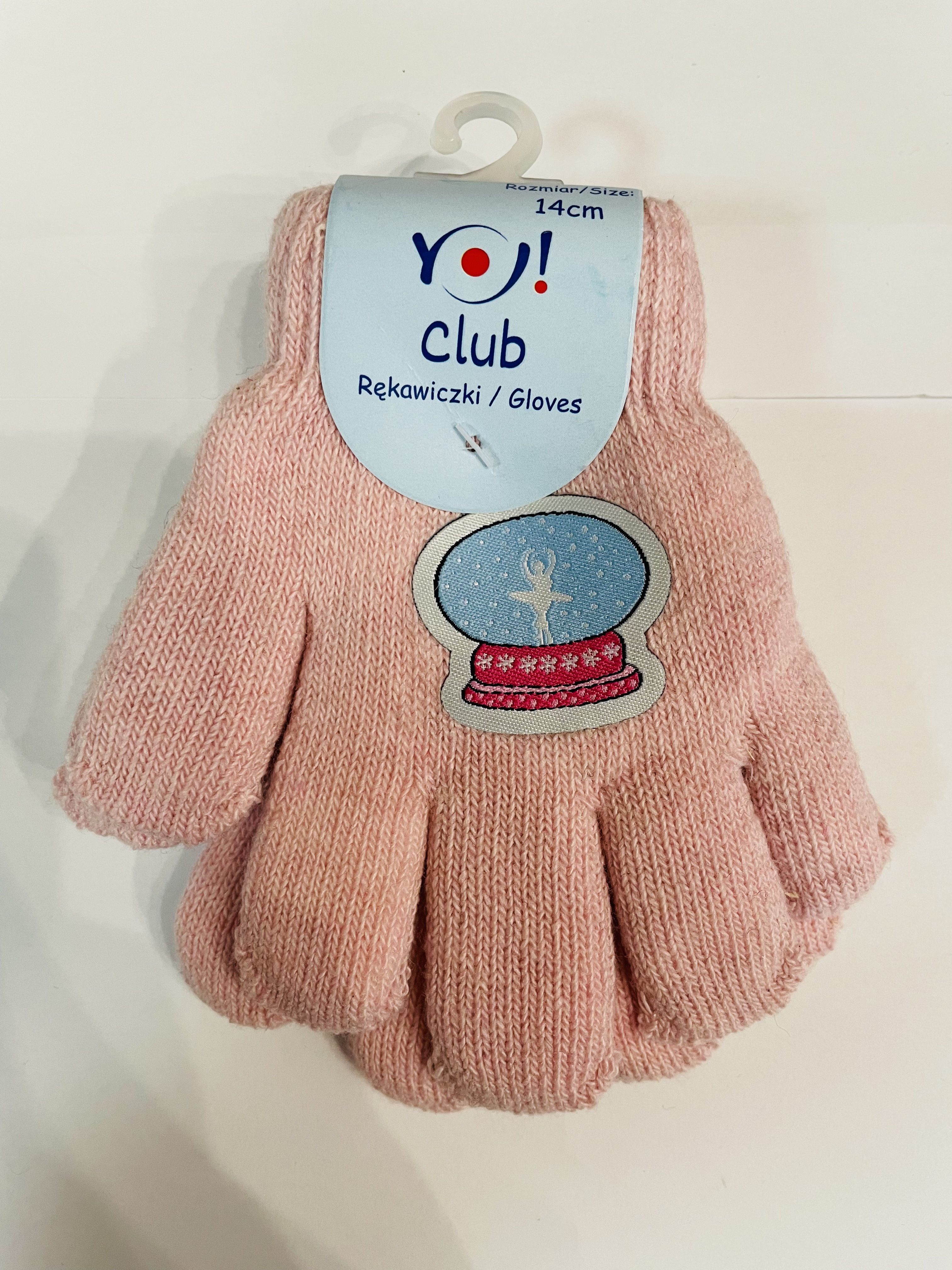 rukavice prstové YO 14 cm - teplejší