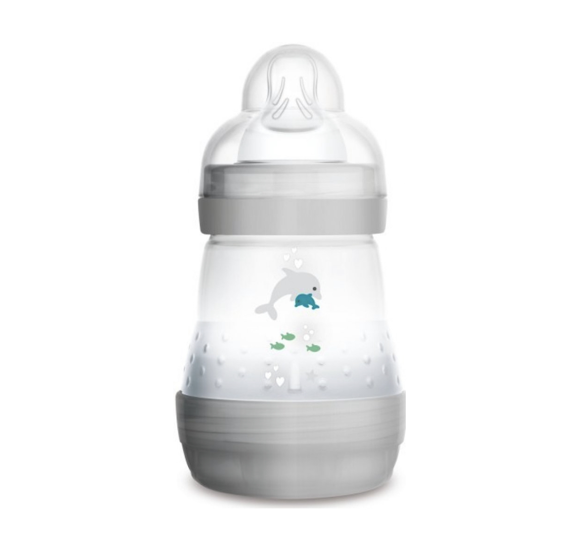 MAM BABY MAM Anti-koliková láhev 130 ml, šedá