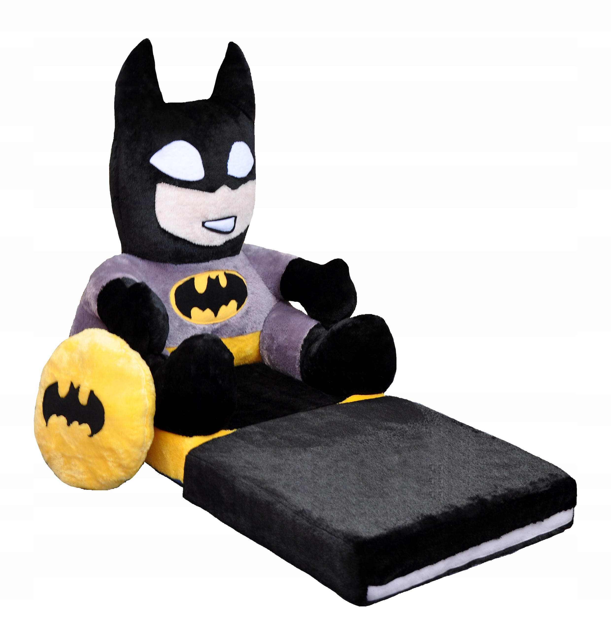 Dětské plyšové křesílko Smyk 2v1 batman