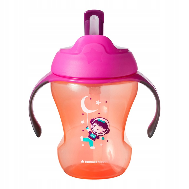 Tommee Tippee netekoucí hrneček Explora Easy Drink se zaklapávacím brčkem, 230ml