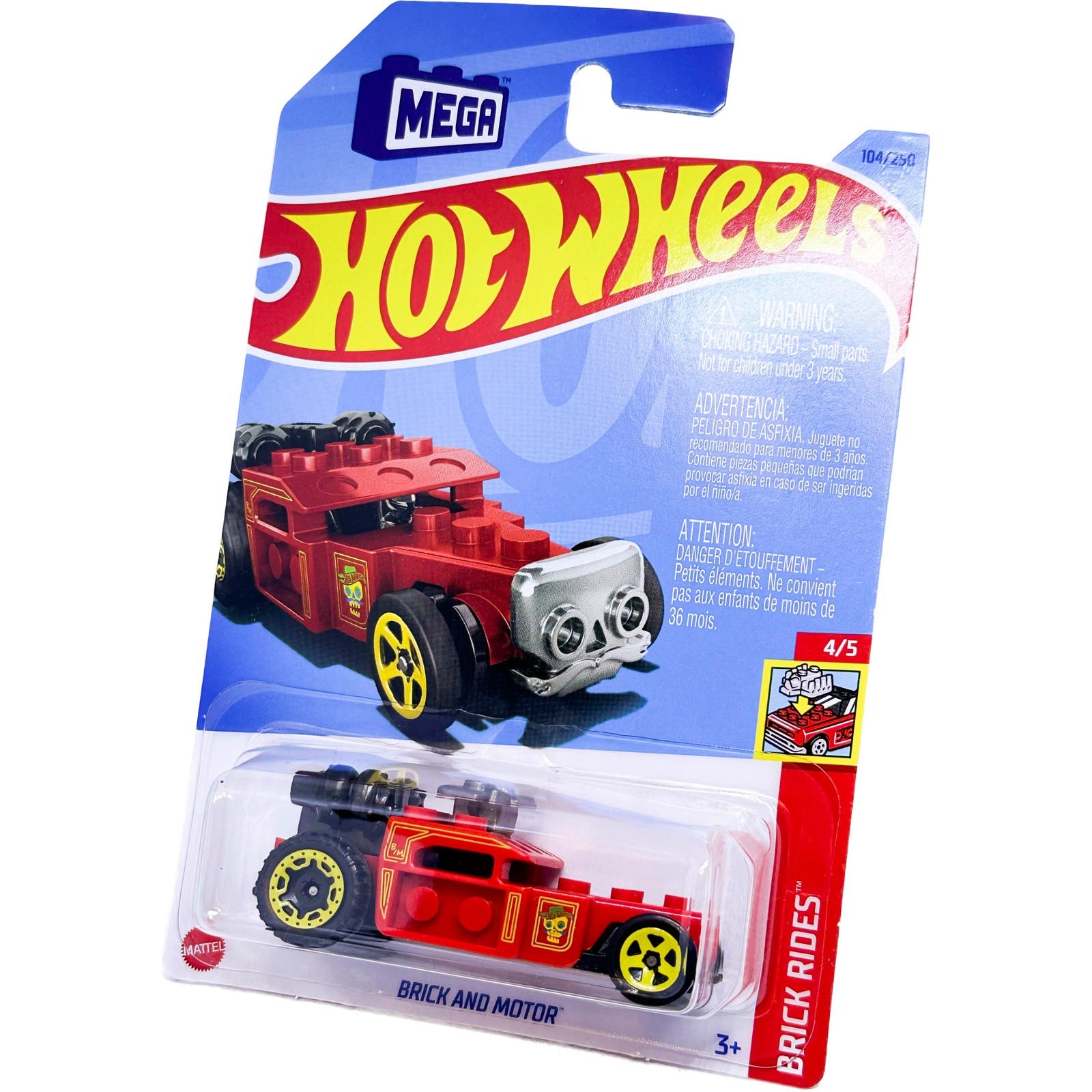 Mattel HW Hot Wheels brick and motor