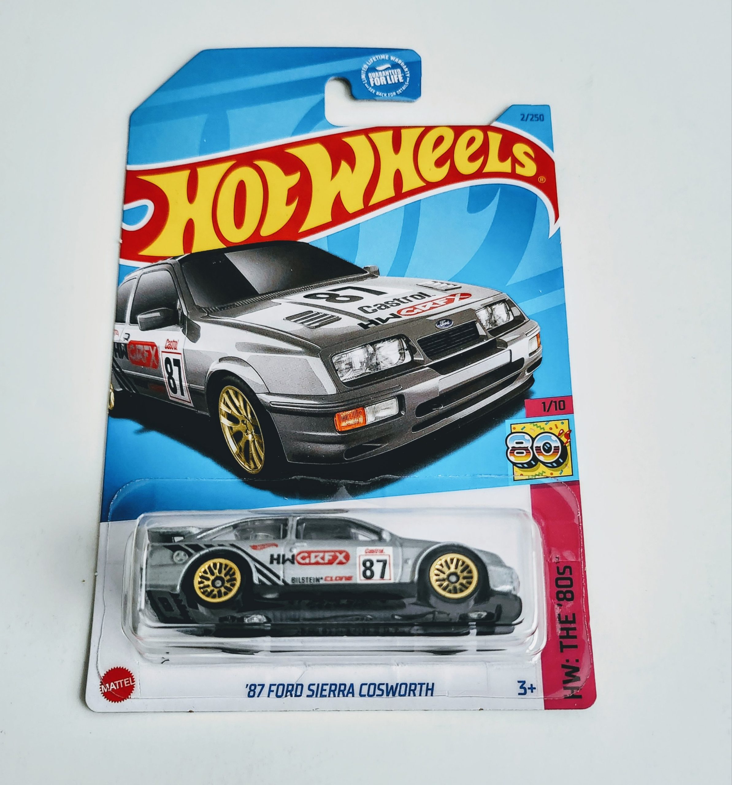 Mattel HW Hot Wheels 87 Ford sierra cosworth
