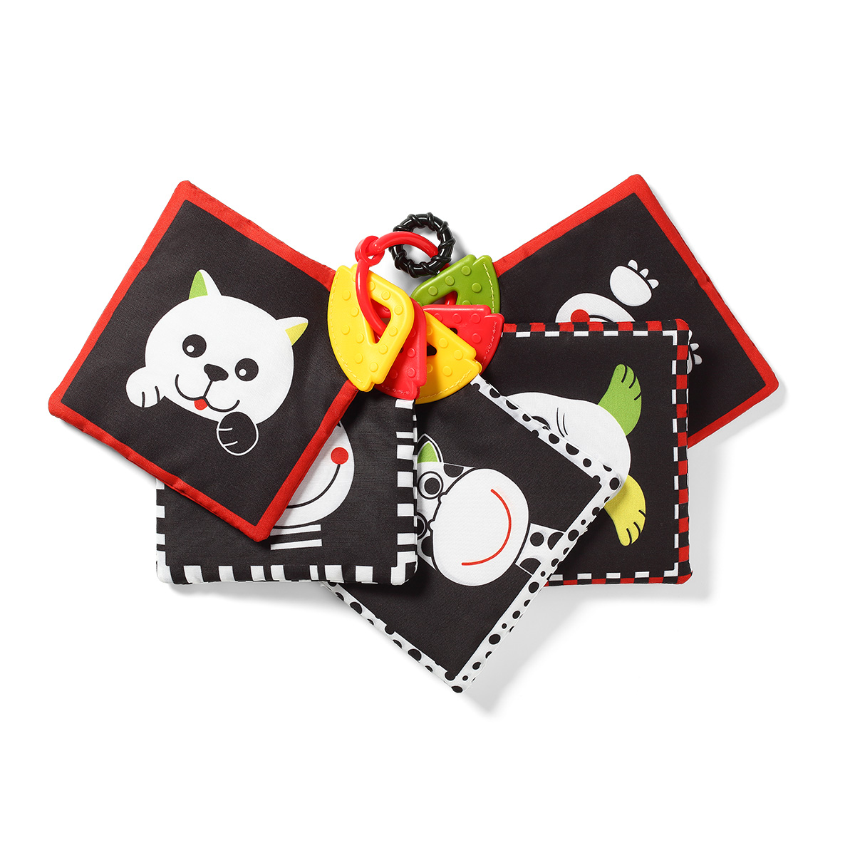 Vzdělávací měkká edukativní knížka BabyOno Dream Team C-More Collection