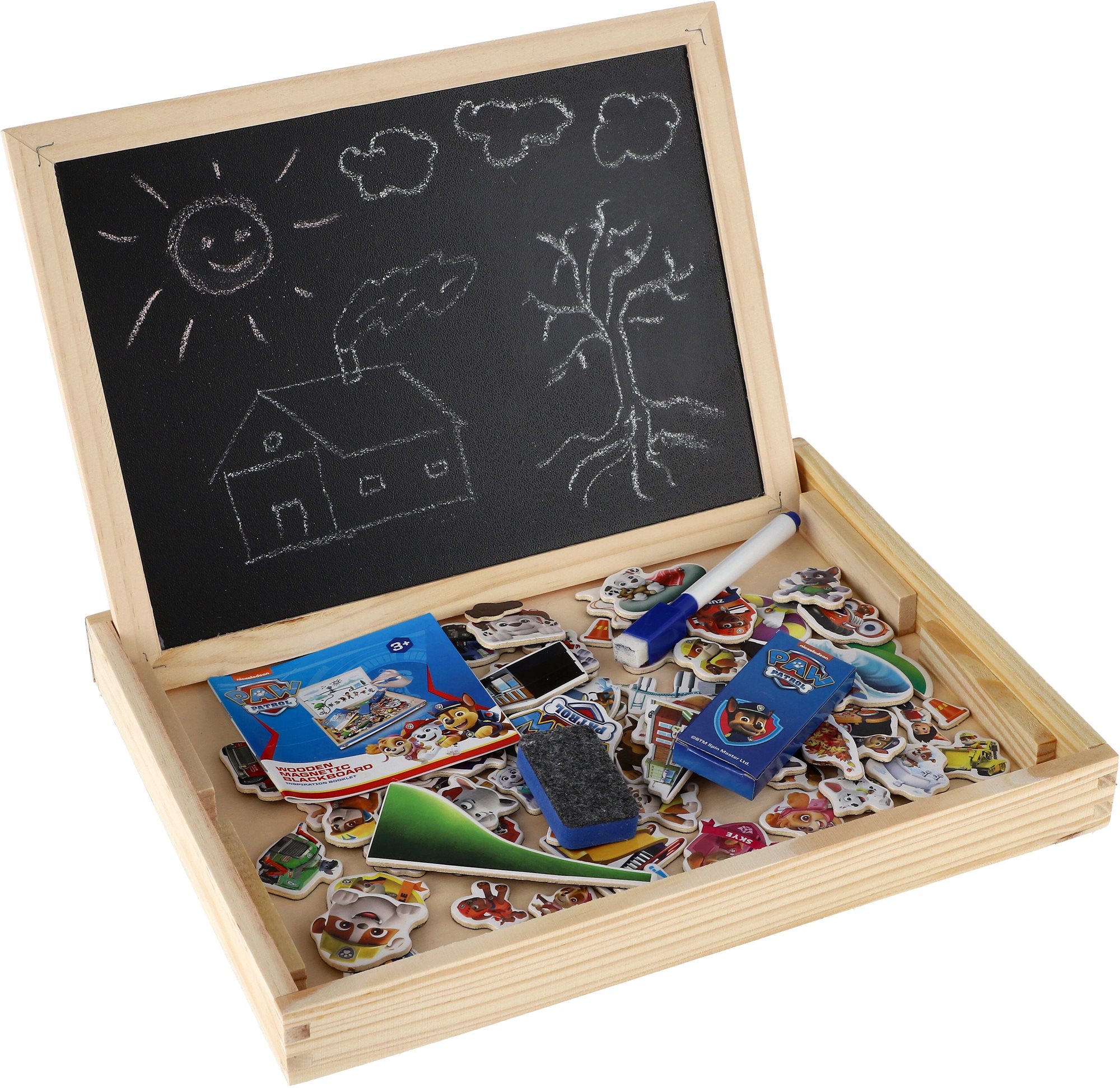 křídovo - Magnetická oboustranná tabule - Tlapková patrola