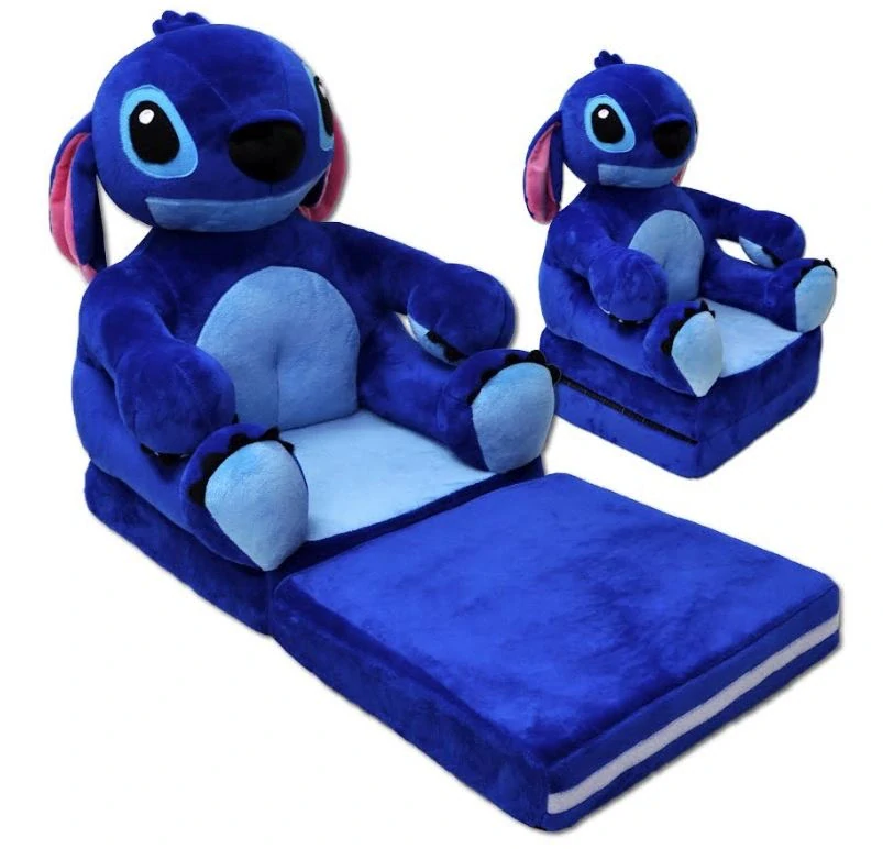 Dětské plyšové rozkládací křesílko  Stitch