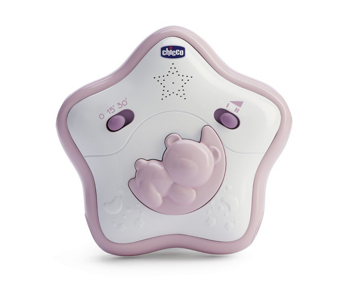 Chicco Rainbow Sky Interaktivní Čelenka Panel na Postýlku Růžová