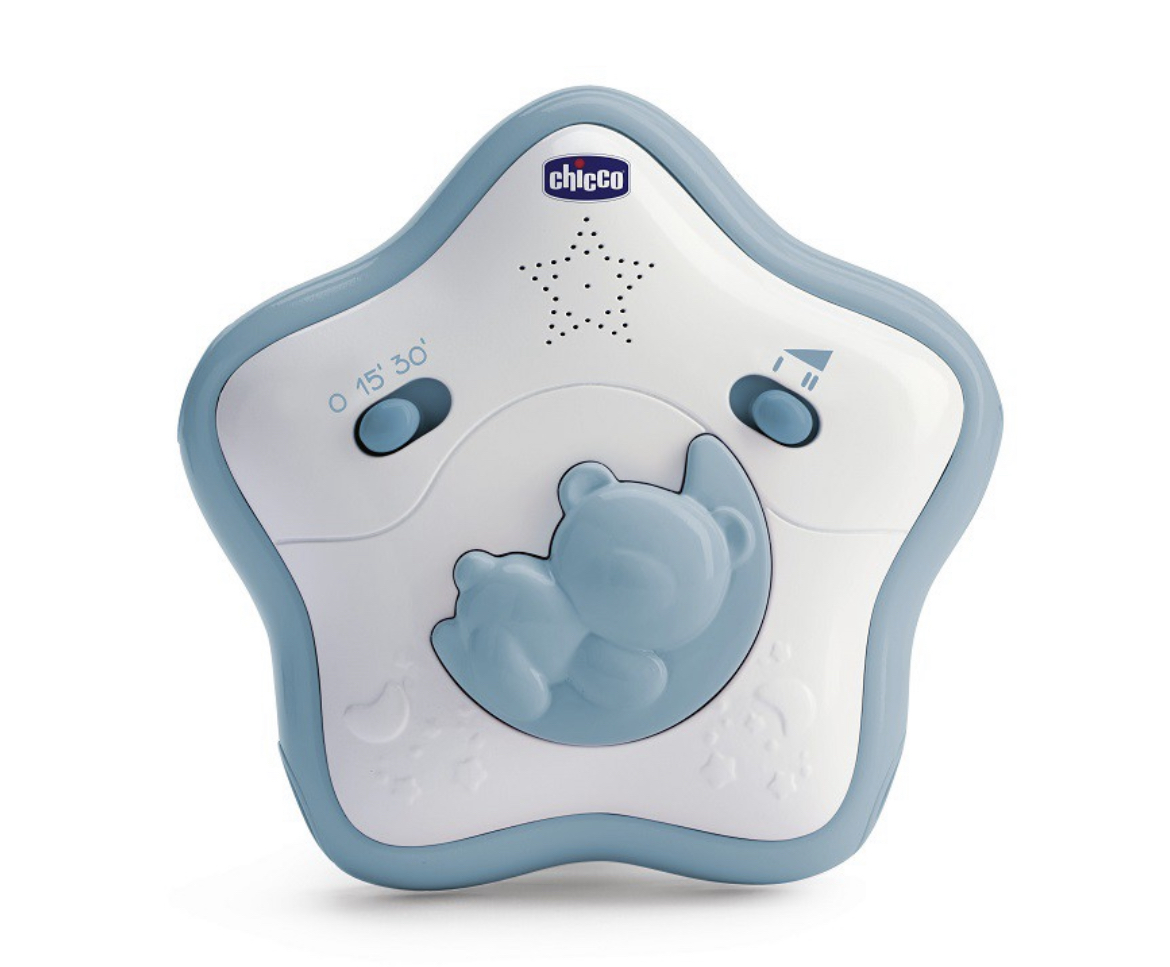 Chicco Rainbow Sky Interaktivní Čelenka Panel na Postýlku Modrá