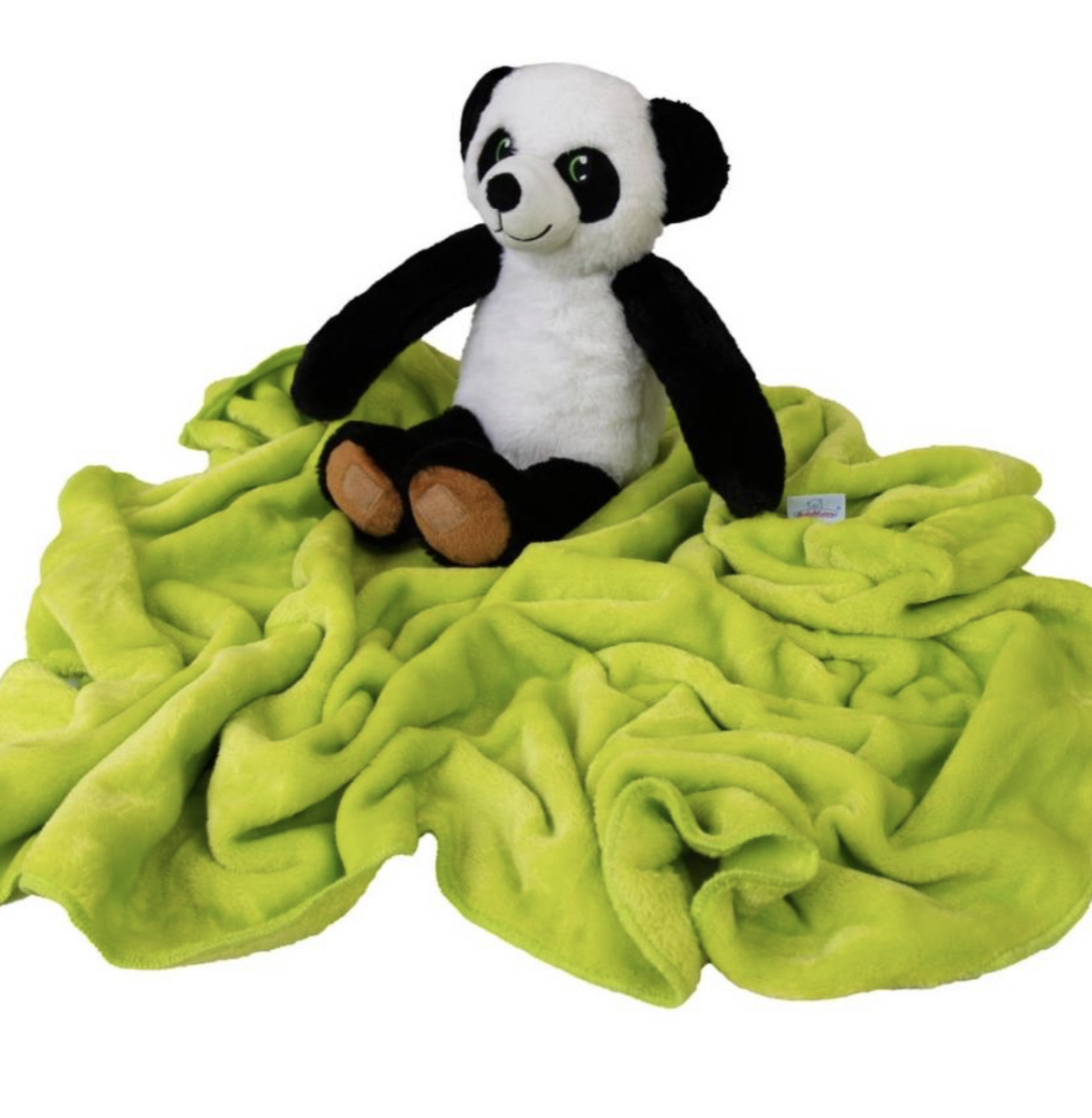 Babymatex Dětská deka Carol s plyšákem panda, 85 x 100 cm