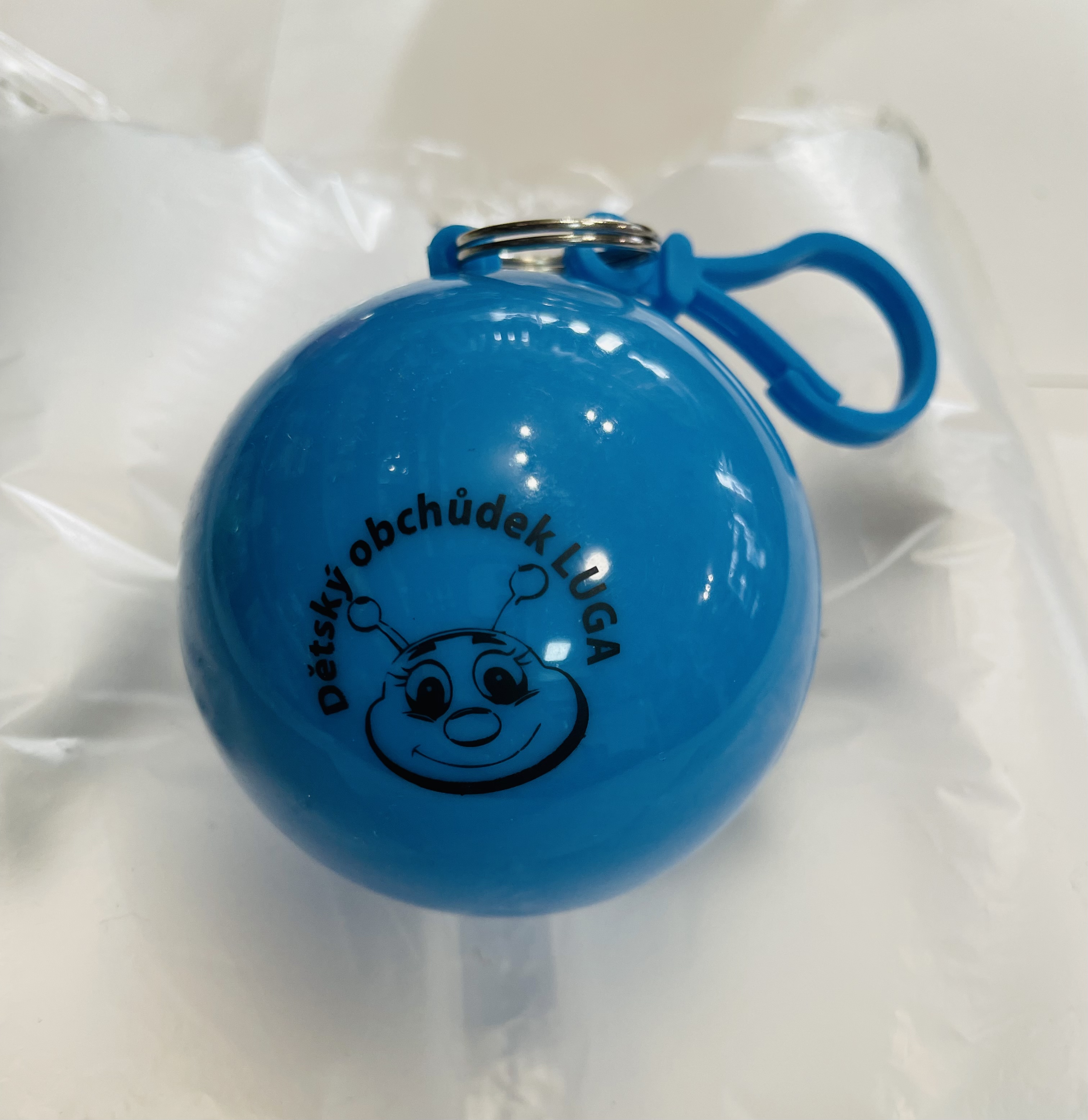 Pláštěnka pončo - modrá 