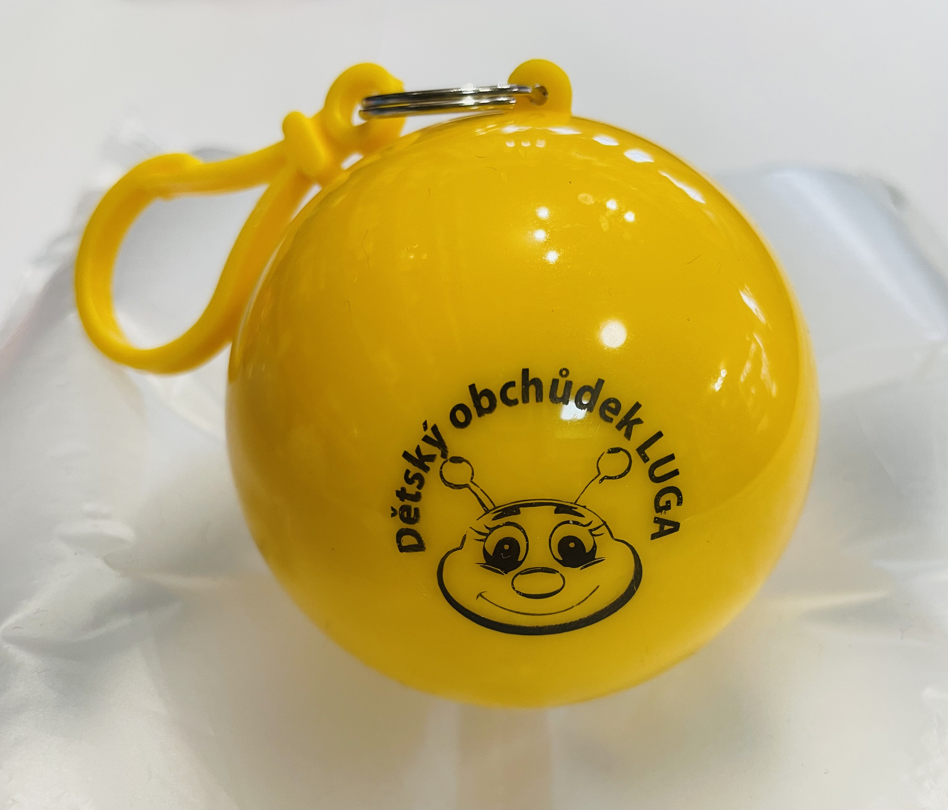 Pláštěnka pončo - žlutá 