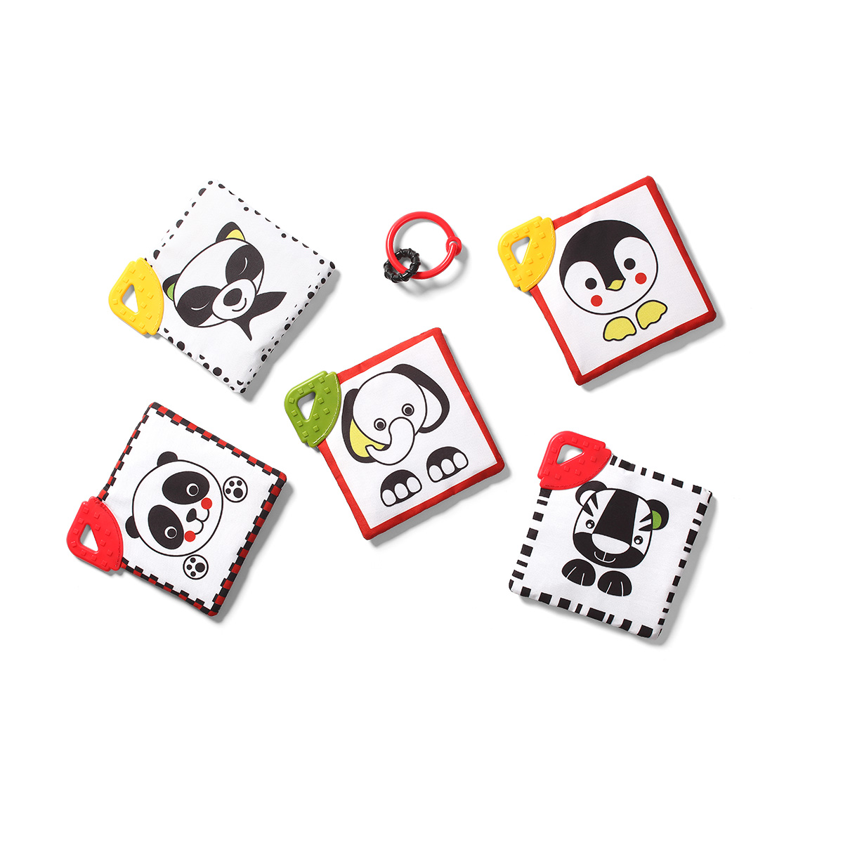 Vzdělávací měkká edukativní knížka BabyOno Dream Team C-More Collection