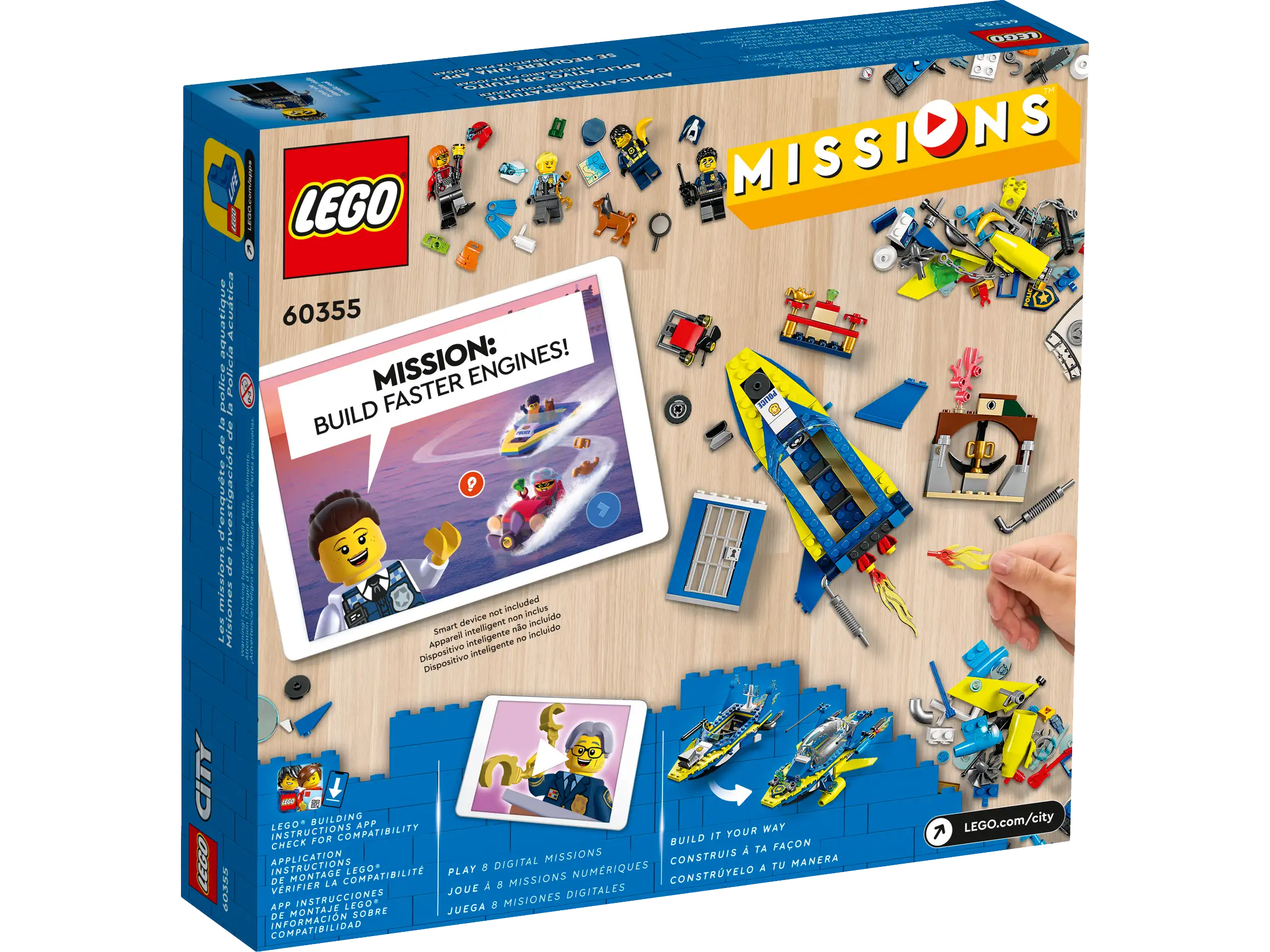 Lego 60355 Mise detektiva pobřežní stráže