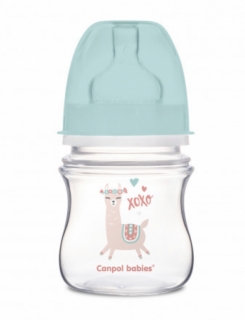 Antikoliková láhev se širokým hrdlem 120 ml Newborn baby Canpol