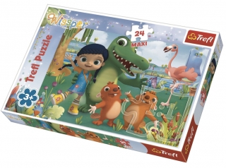 Puzzle Wissper a zvířecí přátelé MAXI 24 dílků