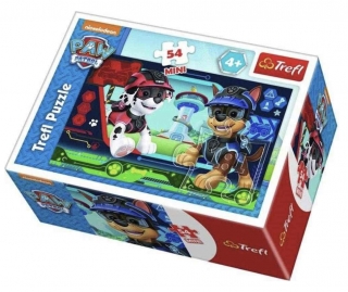 Puzzle Tlapková Patrola 54 dílků Bezva dvojka