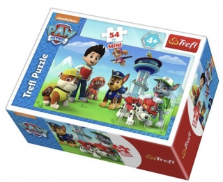 Puzzle Tlapková patrola: Dobrá parta 54 dílků