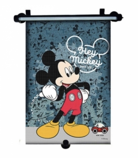 Roletka na zadní okno - s dětským motivem Mickey Mouse (33x56cm)