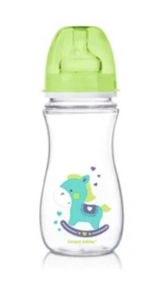 ANTIKOLIKOVÁ LAHVIČKA SE ŠIROKÝM HRDLEM CANPOL BABIES EASY START - TOYS 240 ML 3-6 m+
