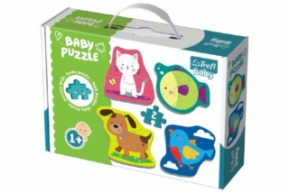 Baby puzzle Zvířata na farmě 4v1