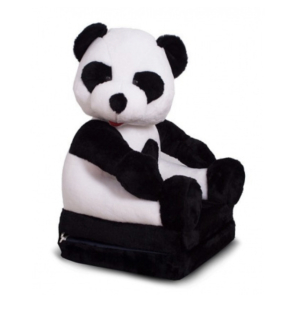 Dětské plyšové křesílko Smyk 2v1 Panda