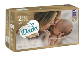 DADA EXTRA CARE VEL.2, 3-6KG, 43KS