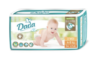 DADA EXTRA SOFT VEL. 3, 4-9KG, 54KS