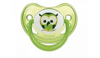 Canpol babies dudlík silikon anatomický svítící Night Dreams 6-18m