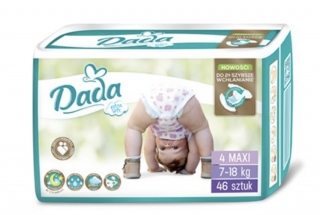 DADA EXTRA SOFT VEL. 4, 7-18KG, 46KS