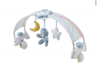 Chicco Rainbow Sky Interaktivní Čelenka Panel na Postýlku Modrá