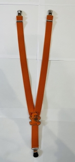 Dětské kšandy - oranžové 
