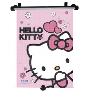 Roletka Hello Kitty / sluneční clona / autoroletka / stínítko