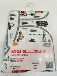 povlečení do postýlky 2dílné - cestičky