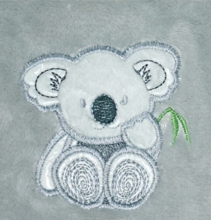 Deka do autosedačky Baby Matex Koala - šedá