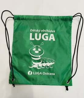 Pytlík na papučky LuGa - zelený