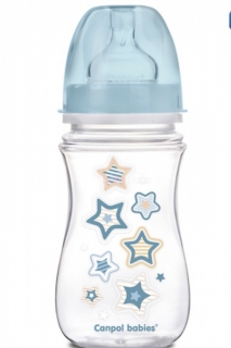Antikoliková láhev se širokým hrdlem 240 ml Newborn baby Canpol