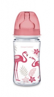 Antikoliková láhev se širokým hrdlem 240 ml Newborn baby Canpol