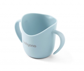 Ergonomický hrnek babyono - světle modrý 