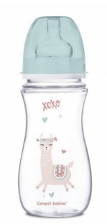 Antikoliková láhev se širokým hrdlem 240 ml Newborn baby Canpol